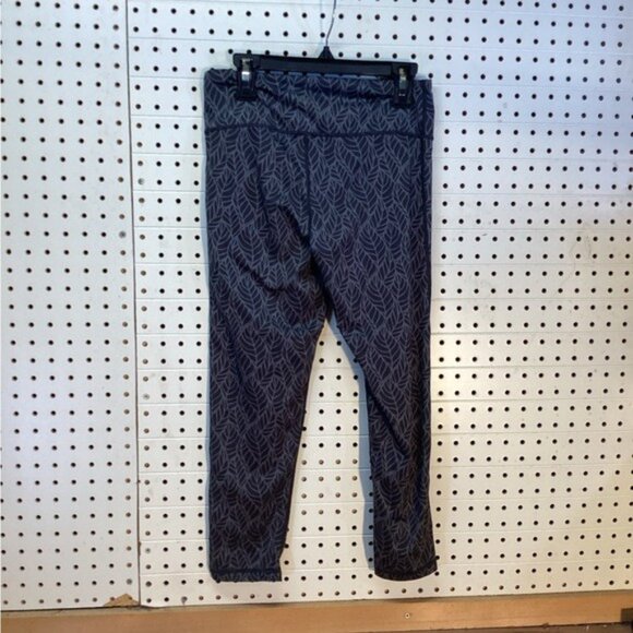LULULEMON Wunder Under Crop Full-On Luxtreme Pretty Palm Cadet Greyvy Sz.8 - Picture 2 of 4